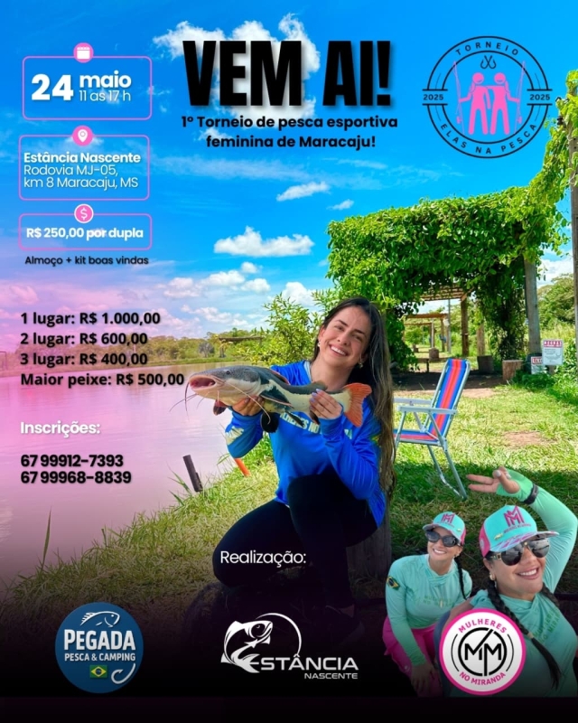 Evento 1-torneio-de-pesca-esportiva-feminina-de-maracaju