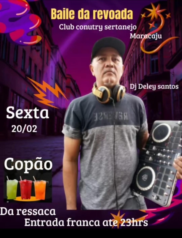 Evento baile-revoada