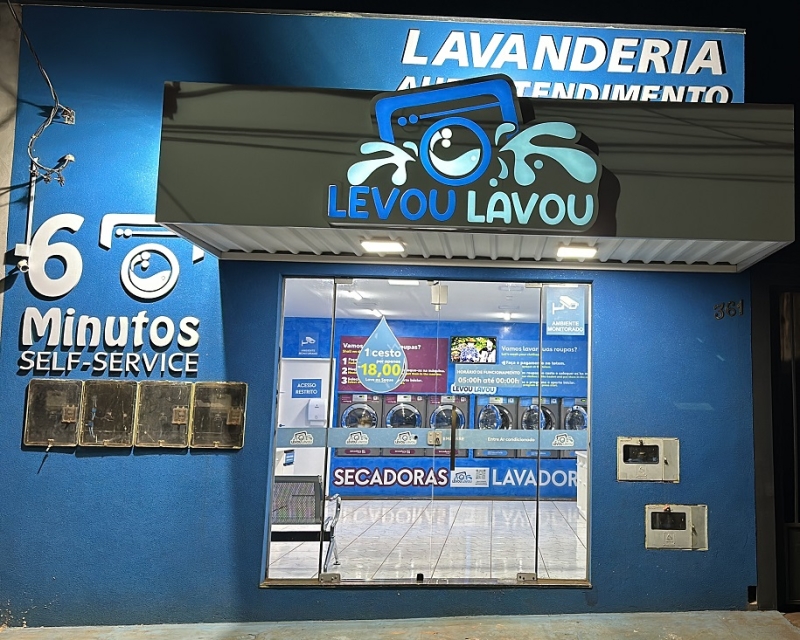 Turismo lavanderia-levou-lavou